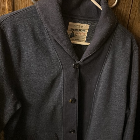 Sonoma Life and Style Sporting Goods Heavy Cardigan Sweater - Picture 4 of 16